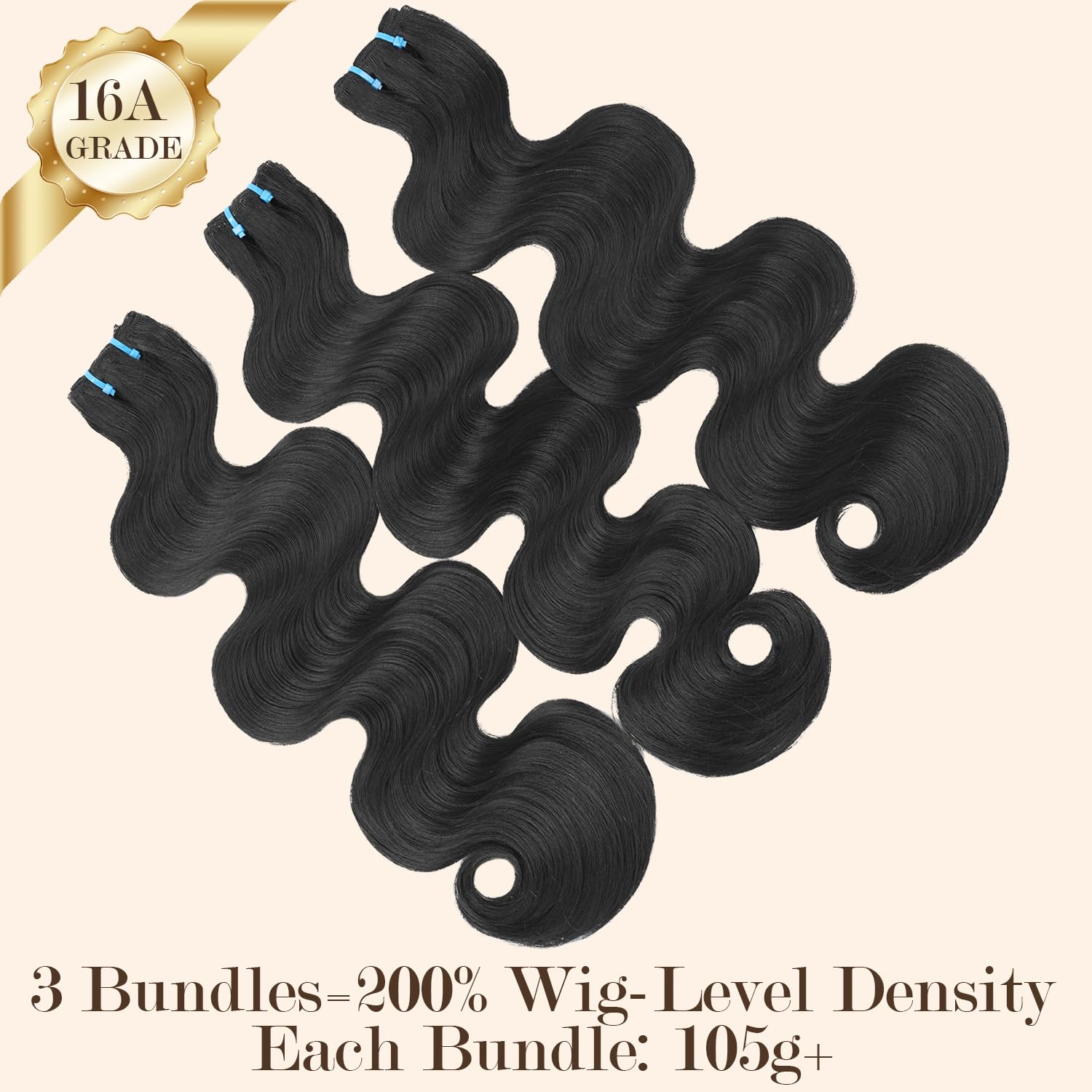 Body Wave Bundles | 100% Raw Virgin Human Hair | YoungHair
